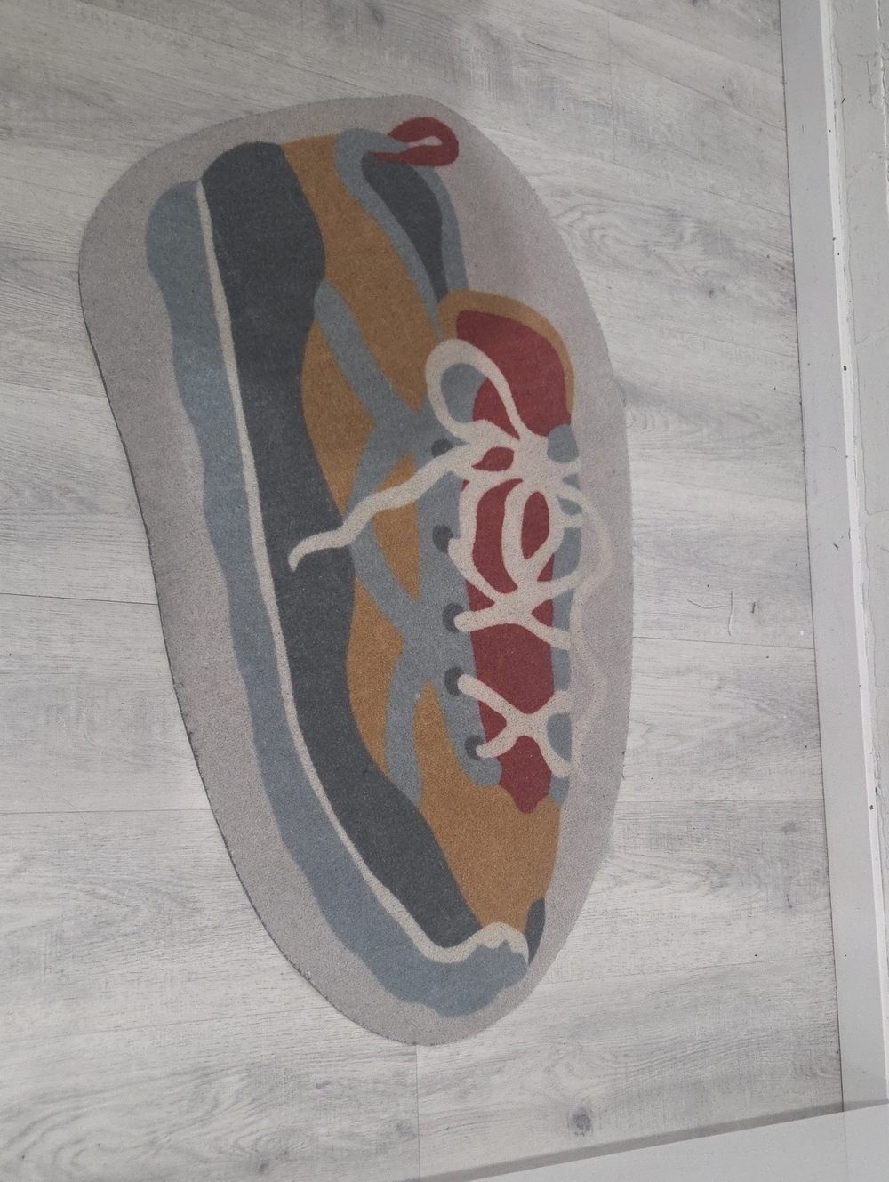 Ikea Sneaker-Shaped Accent Rug